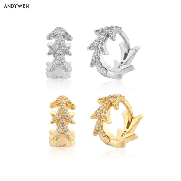hoop & huggie andywen 925 sterling silver gold zircon cz hoops piercing luxury crystal huggies leaves ohrringes pendientes rock punk jewelry, Golden;silver
hoop & huggie andywen 925 sterling silver gold zircon cz hoops piercing luxury crystal huggies leaves ohrringes pendientes rock punk jewelry, Golden;silver