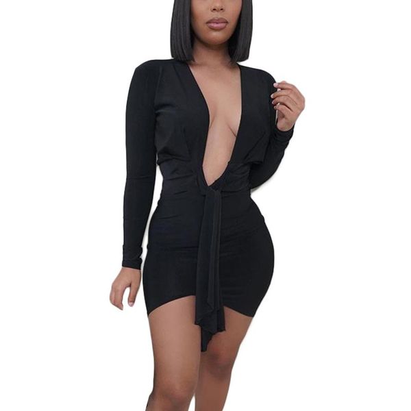casual dresses 2021 fashion women ruched bodycon mini dress lady long sleeve deep v neck solid skinny club evening party, Black;gray
casual dresses 2021 fashion women ruched bodycon mini dress lady long sleeve deep v neck solid skinny club evening party, Black;gray