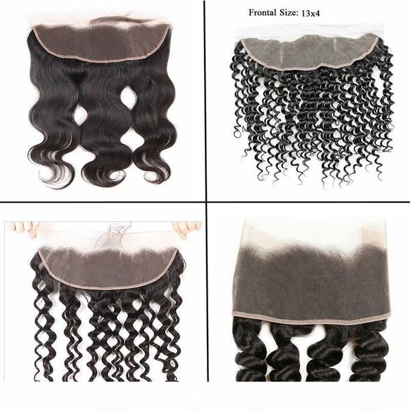 brazilian virgin human hair body wave 13x4 lace frontal pre plucked human hair deep water loose wave lace frontal closure, Black
brazilian virgin human hair body wave 13x4 lace frontal pre plucked human hair deep water loose wave lace frontal closure, Black