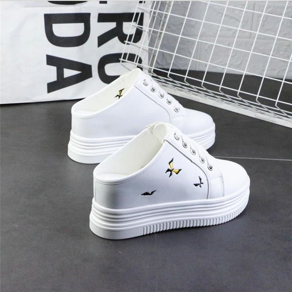 shoes slippers soft cover toe platform low increased internal lady luxury slides comfort girl designer hoof heels fabric casual, Black
shoes slippers soft cover toe platform low increased internal lady luxury slides comfort girl designer hoof heels fabric casual, Black
