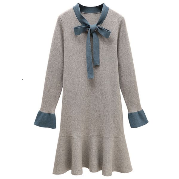 2021 new knit es women's autumn and winter korean fashion long-sleeved bowknot v-neck sweater loose a-line skirt pullover k7dw, Black;gray
2021 new knit es women's autumn and winter korean fashion long-sleeved bowknot v-neck sweater loose a-line skirt pullover k7dw, Black;gray
