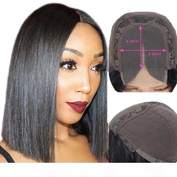 natural bob wig pixie cut malaysian remy straight human hair glueless lace front wigs for black women 4x4 closure wig pre plucked hairline, Black;brown
natural bob wig pixie cut malaysian remy straight human hair glueless lace front wigs for black women 4x4 closure wig pre plucked hairline, Black;brown