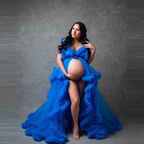 casual dresses puff blue tulle ruffles maternity dress v-neck slit front pregancy pography sleeveless floor length plus size, Black;gray
casual dresses puff blue tulle ruffles maternity dress v-neck slit front pregancy pography sleeveless floor length plus size, Black;gray