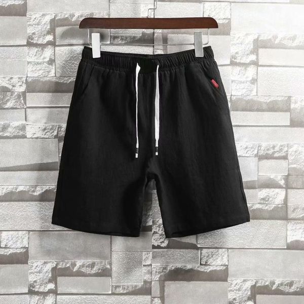 men's shorts drawstring casual mens compression summer men short jogger pants fitness trousers loose beach, White;black
men's shorts drawstring casual mens compression summer men short jogger pants fitness trousers loose beach, White;black