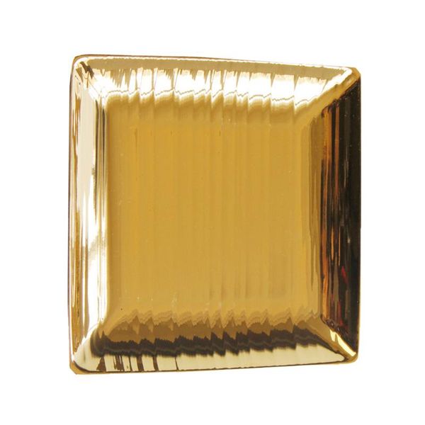 dishes & plates ceramic dinner plate electroplating square fruit snack tray dried dish (golden)
dishes & plates ceramic dinner plate electroplating square fruit snack tray dried dish (golden)