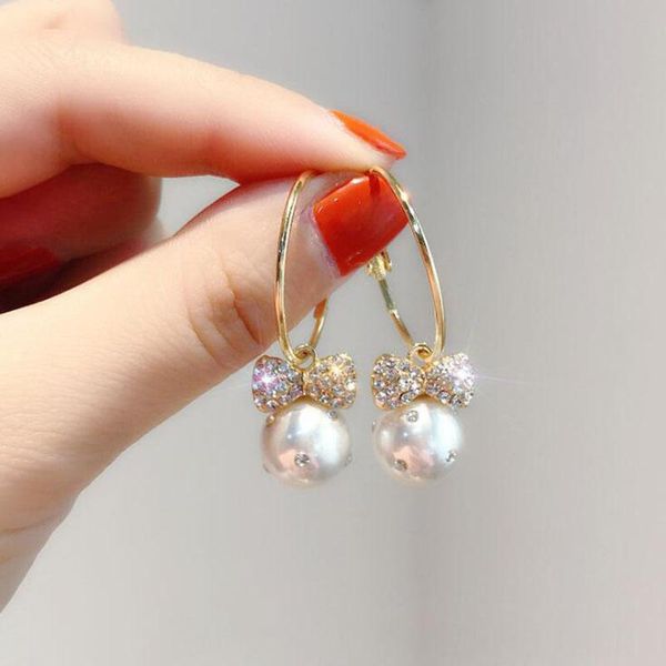 dangle & chandelier elegant s925 drop earrings for women girls korean sweet simple circle bowknot tassel earring wedding party jewelry gifts, Silver
dangle & chandelier elegant s925 drop earrings for women girls korean sweet simple circle bowknot tassel earring wedding party jewelry gifts, Silver