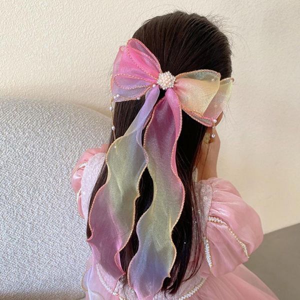 hair accessories bow ribbon net yarn imitation pearls clip for halloween, Slivery;white
hair accessories bow ribbon net yarn imitation pearls clip for halloween, Slivery;white