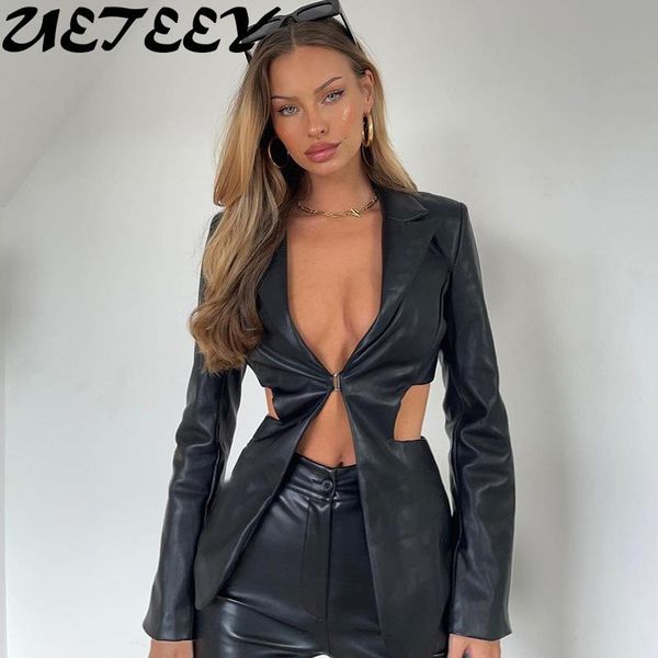 women's jackets autumn winter black women fashion pu leather hollow out jacket turn-down collar skinny ladies retro party clubwear, Black;brown
women's jackets autumn winter black women fashion pu leather hollow out jacket turn-down collar skinny ladies retro party clubwear, Black;brown