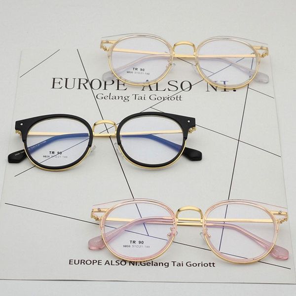fashion sunglasses frames retro myopia glass frame 2021 art super light tr90 metal can match man woman ins, Black
fashion sunglasses frames retro myopia glass frame 2021 art super light tr90 metal can match man woman ins, Black