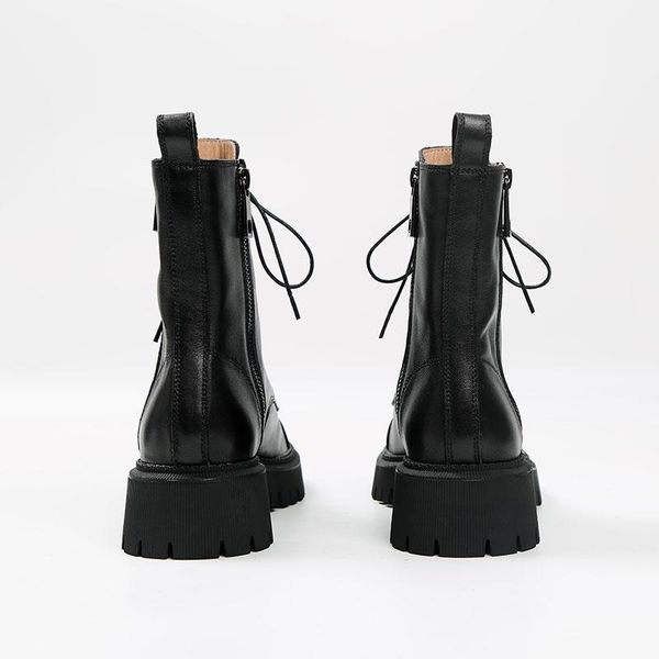 boots guidibasic women 2021 winter genuine leather round toe thick heel platform ankle for, Black
boots guidibasic women 2021 winter genuine leather round toe thick heel platform ankle for, Black