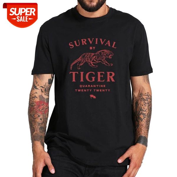 survival by tiger t shirt surviving the quarantine 2020 tshirt short sleeved 100% cotton t-shirt eu size #dn90, White;black
survival by tiger t shirt surviving the quarantine 2020 tshirt short sleeved 100% cotton t-shirt eu size #dn90, White;black