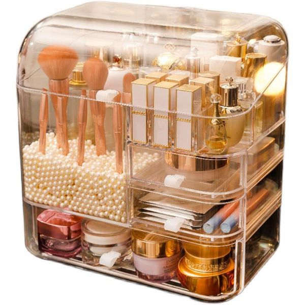 deskacrylic dust-proof cosmetics storage box makeup brush tube lipstick skin care products finishing shelf
deskacrylic dust-proof cosmetics storage box makeup brush tube lipstick skin care products finishing shelf