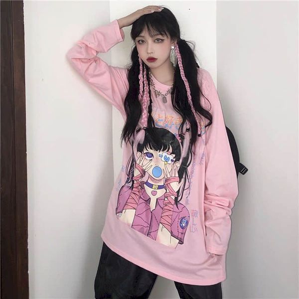 long-sleeve printed by korean female students released wild in cotton shirt shirts jj1v, White
long-sleeve printed by korean female students released wild in cotton shirt shirts jj1v, White