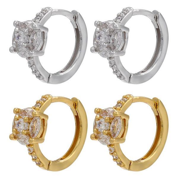 hoop & huggie zhukou gold silver color flower small earrings for women cubic zirconia round jewelry wholesale ve450, Golden;silver
hoop & huggie zhukou gold silver color flower small earrings for women cubic zirconia round jewelry wholesale ve450, Golden;silver