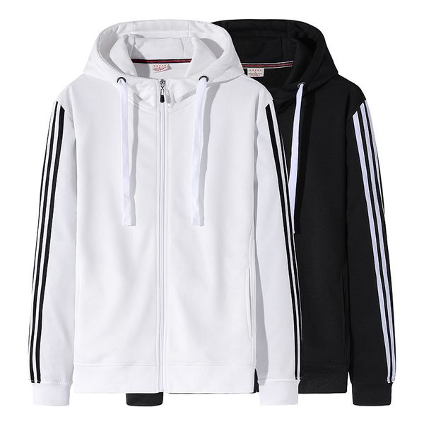men's hoodies & sweatshirts pdd100 cardigan junior sport three bar bottom spring shirt striped with hood tights casual coat, Black
men's hoodies & sweatshirts pdd100 cardigan junior sport three bar bottom spring shirt striped with hood tights casual coat, Black