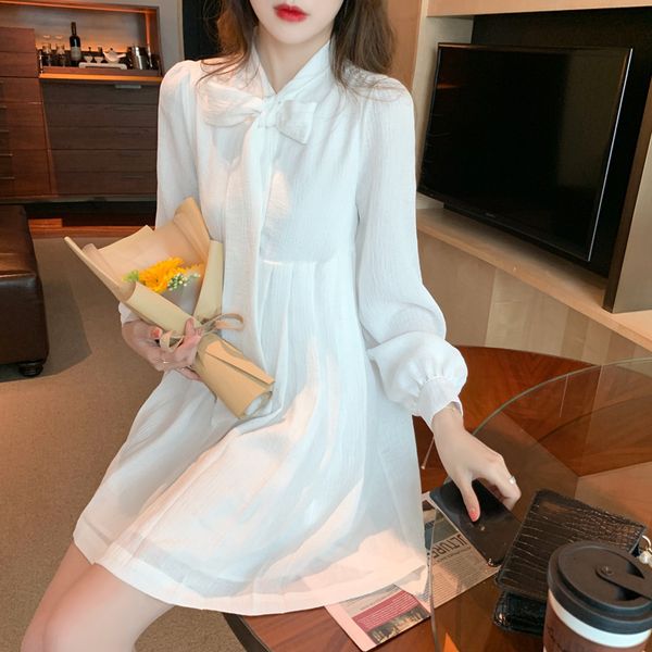 sweet french college s autumn 2021 korean version loose and thin fairy pleated skirt, White
sweet french college s autumn 2021 korean version loose and thin fairy pleated skirt, White