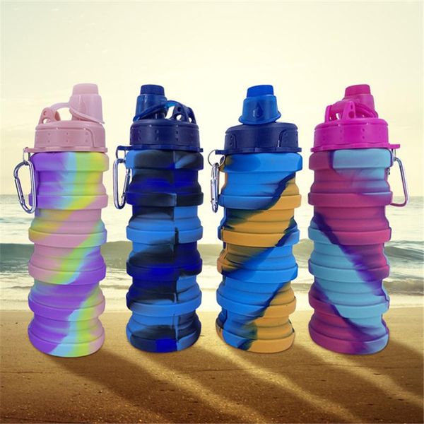 creative travel folding silicone water bottle outdoor portable cup grade platinum silicone camouflage sports
creative travel folding silicone water bottle outdoor portable cup grade platinum silicone camouflage sports