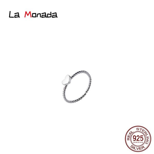 cluster rings la monada 52-56mm small 925 sterling silver woman twist heart ring jewelry minimalist women, Golden;silver
cluster rings la monada 52-56mm small 925 sterling silver woman twist heart ring jewelry minimalist women, Golden;silver