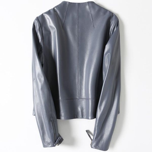 women's leather & faux spring genuine autumn jacket women real sheepskin coat female korean motorcycle jackets chaqueta mujer my2267, Black
women's leather & faux spring genuine autumn jacket women real sheepskin coat female korean motorcycle jackets chaqueta mujer my2267, Black