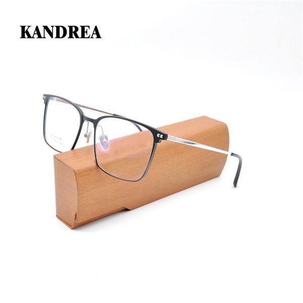 fashion sunglasses frames kandrea brand men clear lens square eyeglasses male titanium eyewear frame women for reading myopia prescription g, Black
fashion sunglasses frames kandrea brand men clear lens square eyeglasses male titanium eyewear frame women for reading myopia prescription g, Black