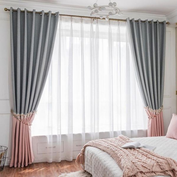 curtain & drapes pastoral style fashion full shading household unique stitching designed modern linen
curtain & drapes pastoral style fashion full shading household unique stitching designed modern linen