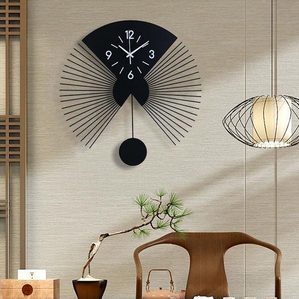 creative metal fan style wall clock modern design home decor wall stickers living room decoration mute digital clock
creative metal fan style wall clock modern design home decor wall stickers living room decoration mute digital clock