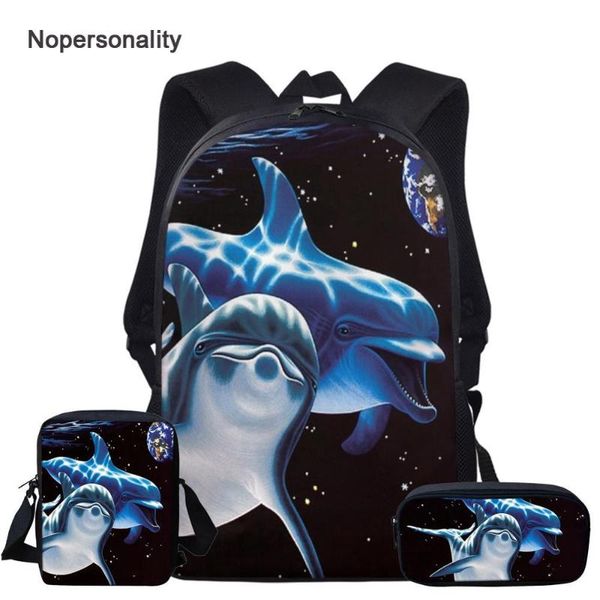 school bags nopersonlity 3pcs/set animal dolphin print bag set for girls bosy cute elementary kids bookbag primary children schoolbag
school bags nopersonlity 3pcs/set animal dolphin print bag set for girls bosy cute elementary kids bookbag primary children schoolbag