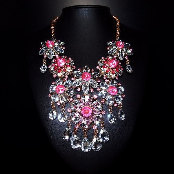 jewelry crystal necklace simple multilayer crystal exaggerated necklace new necklace blwjyp, Red;brown
jewelry crystal necklace simple multilayer crystal exaggerated necklace new necklace blwjyp, Red;brown