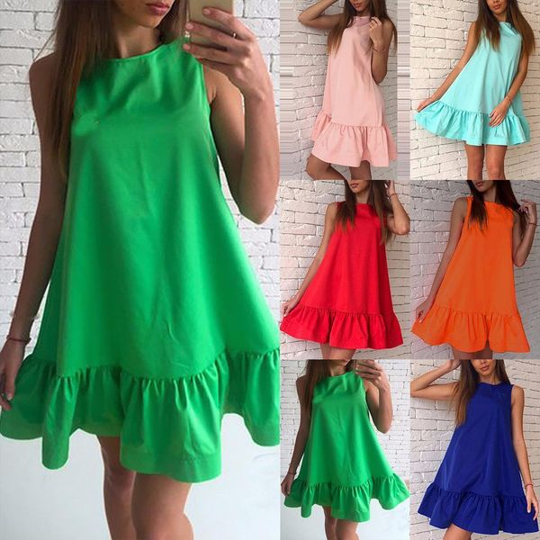 fashion summer casual club women dress sleeveless vestidos pleated mini clothing, Black;gray
fashion summer casual club women dress sleeveless vestidos pleated mini clothing, Black;gray