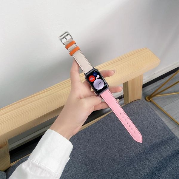 watch bands fashion colorful leather strap for huawei band fit business link bracelet hua wei smart accessories correa, Black;brown
watch bands fashion colorful leather strap for huawei band fit business link bracelet hua wei smart accessories correa, Black;brown