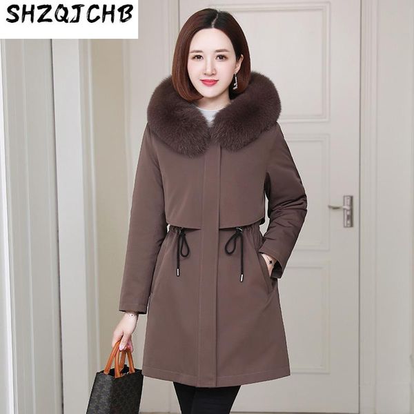 women's fur & faux shzq pie overcomes the winter middle and long detachable real otter hair integrated inner jacket, Black
women's fur & faux shzq pie overcomes the winter middle and long detachable real otter hair integrated inner jacket, Black