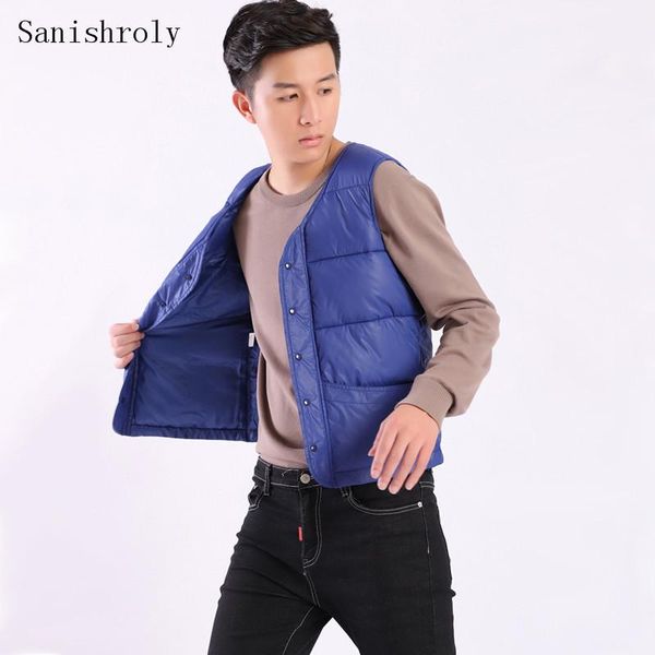 men's vests 2021 autumn winter warm lightweight down cotton vest coat v neck short slim jacket male sleeveless waistcoat, Black;white
men's vests 2021 autumn winter warm lightweight down cotton vest coat v neck short slim jacket male sleeveless waistcoat, Black;white