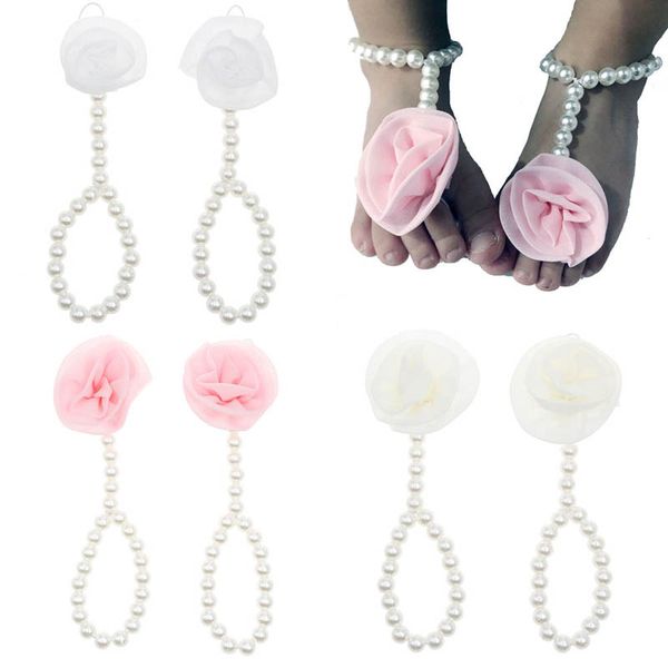 girls hair accessories baby anklets foot flower chiffon pearl shoes summer princess sandals newborn pgraphy props b7665, Slivery;white
girls hair accessories baby anklets foot flower chiffon pearl shoes summer princess sandals newborn pgraphy props b7665, Slivery;white