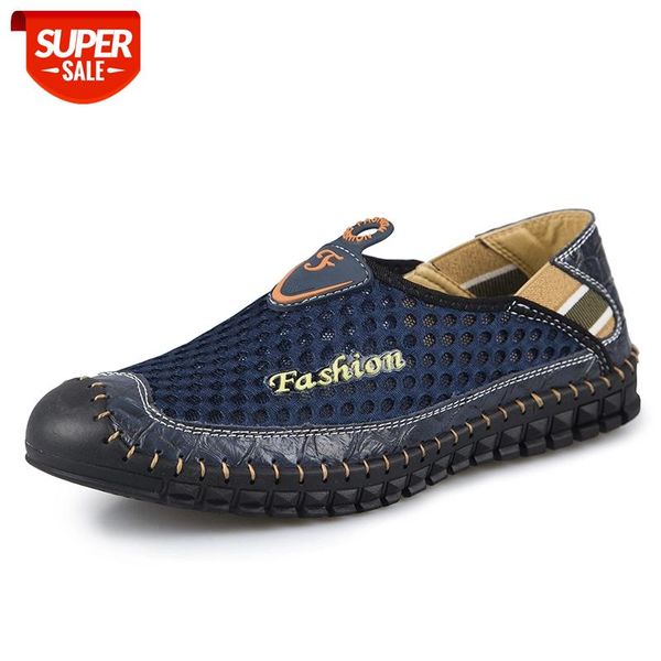 new comfortable men casual shoes slip on breathable mesh flats trainers men outdoor climbing sneakers large size loafers #w88h 
new comfortable men casual shoes slip on breathable mesh flats trainers men outdoor climbing sneakers large size loafers #w88h