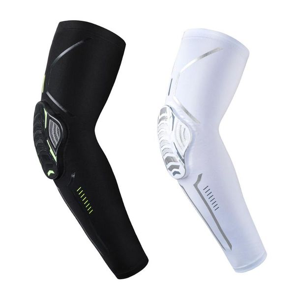 elbow & knee pads 1pc honeycomb arm guard crashproof compression sleeves sports fitness elastic protective pad outdoor bicycle support, Black;gray
elbow & knee pads 1pc honeycomb arm guard crashproof compression sleeves sports fitness elastic protective pad outdoor bicycle support, Black;gray