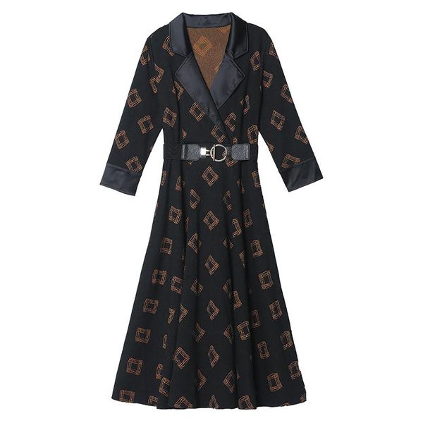 casual dresses elegant sashes ukraine trendy vestido festa plus size dress black long sleeve women a-line office spring fall, Black;gray
casual dresses elegant sashes ukraine trendy vestido festa plus size dress black long sleeve women a-line office spring fall, Black;gray