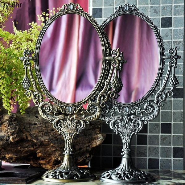 mirrors dyuihr european retro creative rotating double-sided makeup mirror metal crafts deskhome dressing table decoration
mirrors dyuihr european retro creative rotating double-sided makeup mirror metal crafts deskhome dressing table decoration