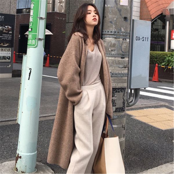 women's knits & tees elegant korean fashions feminine thick warm cardigan winter jacket pz3485 61tb, White
women's knits & tees elegant korean fashions feminine thick warm cardigan winter jacket pz3485 61tb, White