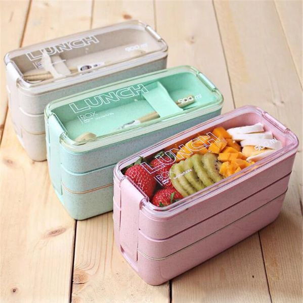 900ml 3 layers bento box eco-friendly lunch box food container wheat straw material microwavable dinnerware lunchbox 3 colors
900ml 3 layers bento box eco-friendly lunch box food container wheat straw material microwavable dinnerware lunchbox 3 colors