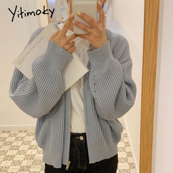 women's knits & tees yitimoky cardigan sweaters woman autumn winter 2021 zipper long sleeve loose casual knitted korean light apricot, White
women's knits & tees yitimoky cardigan sweaters woman autumn winter 2021 zipper long sleeve loose casual knitted korean light apricot, White