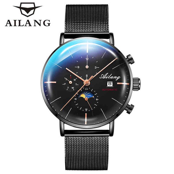 ailang automatic mechanical men watches stainless steel waterproof date week black fashio classic wrist watches reloj hombre, Slivery;brown
ailang automatic mechanical men watches stainless steel waterproof date week black fashio classic wrist watches reloj hombre, Slivery;brown