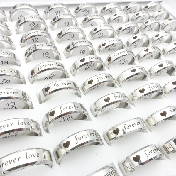 wholesale 100pcs/lot stainless steel band rings for men women silver romantic forever love fashion jewelry couple gift engagement wedding ba
wholesale 100pcs/lot stainless steel band rings for men women silver romantic forever love fashion jewelry couple gift engagement wedding ba