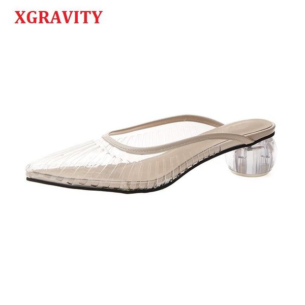 dress shoes xgravity transparent heels summer heel strange design high sandals fashion women party point toe slippers lady b044, Black
dress shoes xgravity transparent heels summer heel strange design high sandals fashion women party point toe slippers lady b044, Black