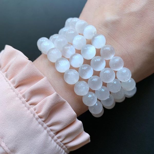 decorative objects & figurines white natural selenite crystal stone beads crafts tumble stones bracelet energy healing gypsum drop
decorative objects & figurines white natural selenite crystal stone beads crafts tumble stones bracelet energy healing gypsum drop