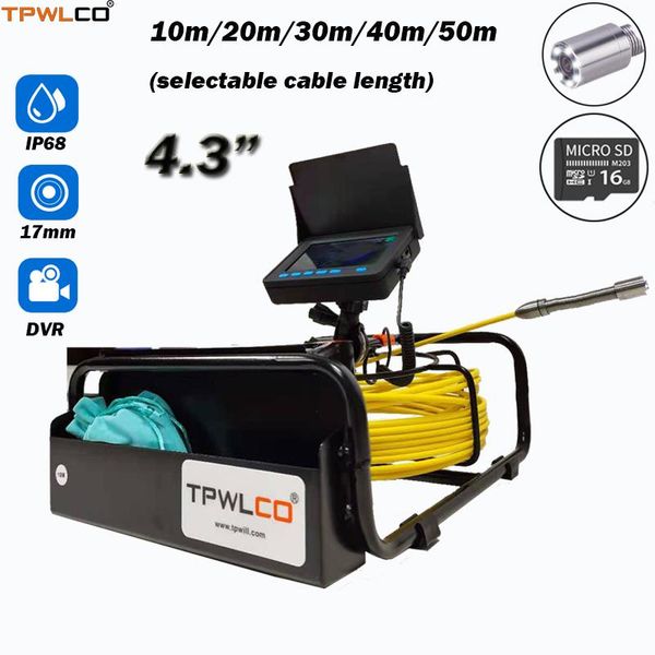 cameras 4.3inch screen sewer cctv inspection camera system with dvr function 10-50m cable reel 17mm industrial
cameras 4.3inch screen sewer cctv inspection camera system with dvr function 10-50m cable reel 17mm industrial