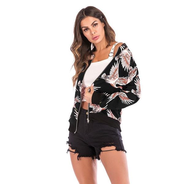 men's jackets 2021 women's baseball jacket feihe fashion print basic long sleeve zipper stand collar loose short, Black;brown
men's jackets 2021 women's baseball jacket feihe fashion print basic long sleeve zipper stand collar loose short, Black;brown