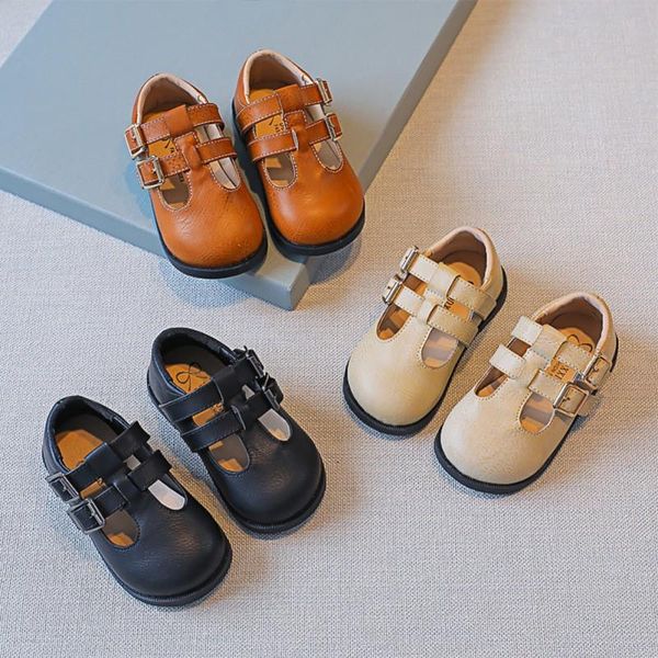 flat shoes college style soft bottom children solid girls leather pin buckle sweet princess dress for wedding autumn, Black;grey
flat shoes college style soft bottom children solid girls leather pin buckle sweet princess dress for wedding autumn, Black;grey