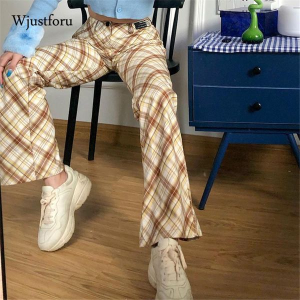 women's pants & capris wjustforu vintage straight loose high waist women harajuku wide leg streetwear autumn winter trousers, Black;white
women's pants & capris wjustforu vintage straight loose high waist women harajuku wide leg streetwear autumn winter trousers, Black;white