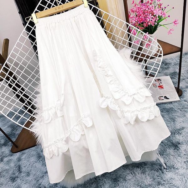 skirts women 2021 summer fashion pleated skirt female high waist irregular hem flouncing a-line midi ladies chic faldas v94, Black
skirts women 2021 summer fashion pleated skirt female high waist irregular hem flouncing a-line midi ladies chic faldas v94, Black