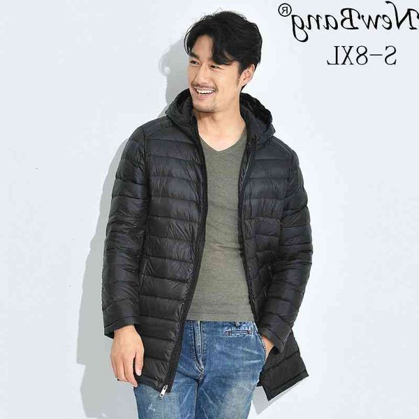 winter 8xl newbang long 7xl duck down jacket men feather parka man ultra light lightweight warm puffer s, Black 
winter 8xl newbang long 7xl duck down jacket men feather parka man ultra light lightweight warm puffer s, Black